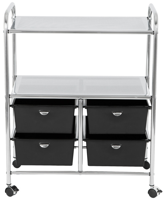 Pibbs D4B Work Cart - Black