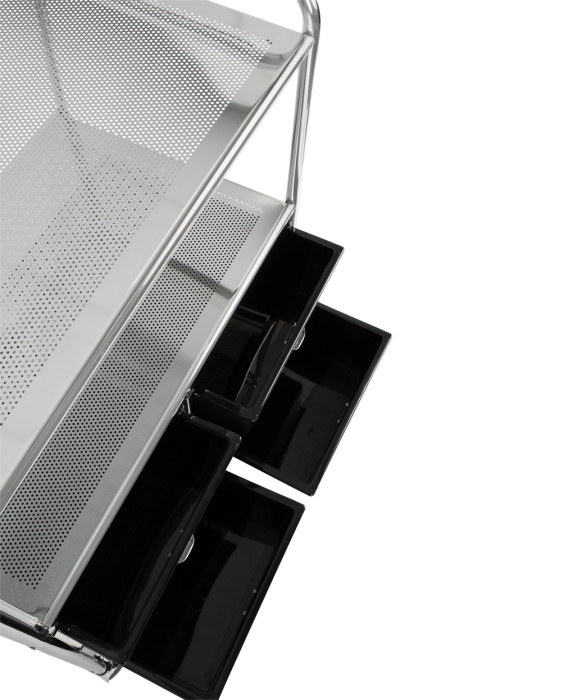 Pibbs D4B Work Cart - Black