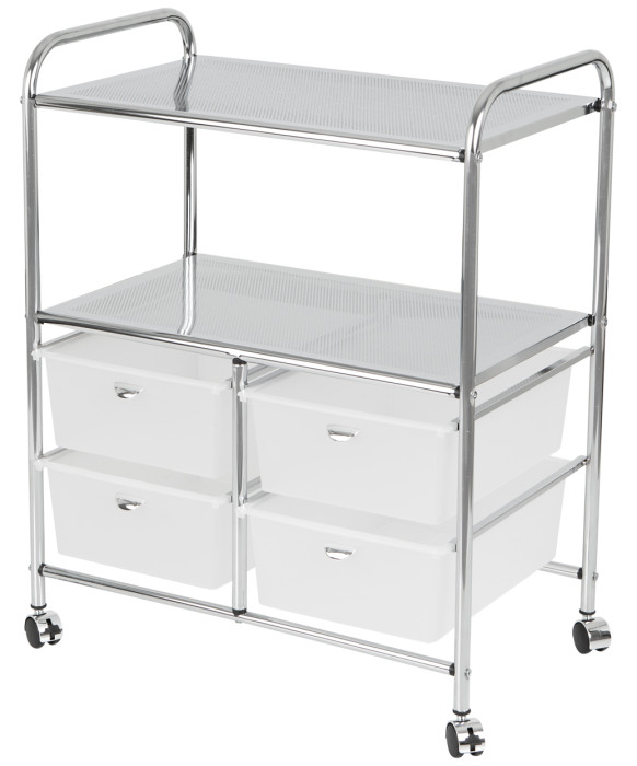 Pibbs D4W Work Cart - White