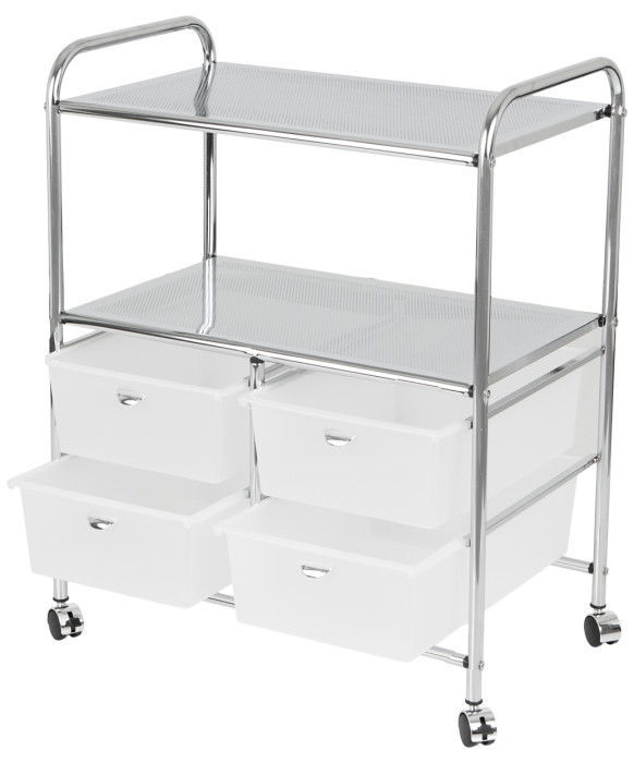 Pibbs D4W Work Cart - White
