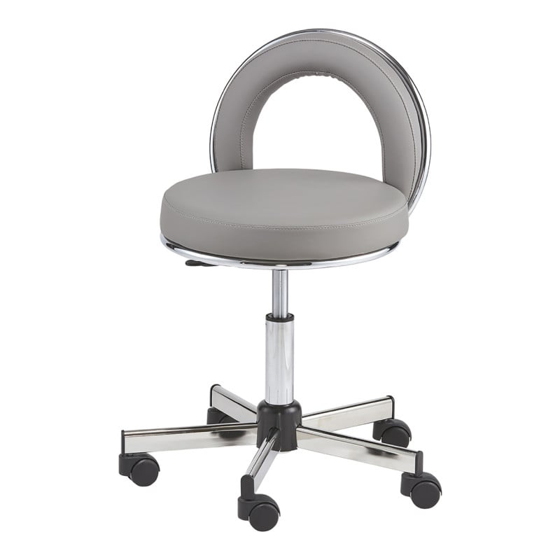 Pibbs JoJo Sr. Stool 649 Technician Stool On Casters w/ Large Seat