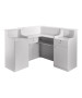 Salon Ambience RD216 Smart Italian Reception Desk w/ LED Light-image2