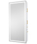 Pibbs 9110 Lumina Gold Handle LED Salon Mirror & Storage Server-image13