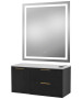 Pibbs 6002 Capri Styling Station & LED Mirror-image1