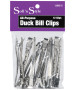 Burmax Soft 'N Style All Purpose Duck Bill Clips - Set of 48-image1