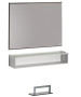 Salon Ambience Horizon Mirror Styling Station w/ Storage-image1