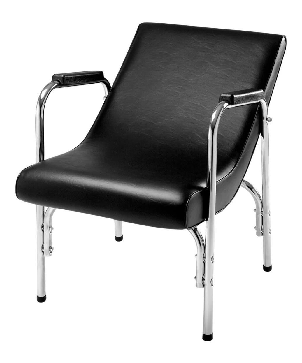 SHAMPOO JET Ⅱ 黒椅子 Pibbs 200 Lounge Shampoo Chair Available in 20 Colors Reclined at