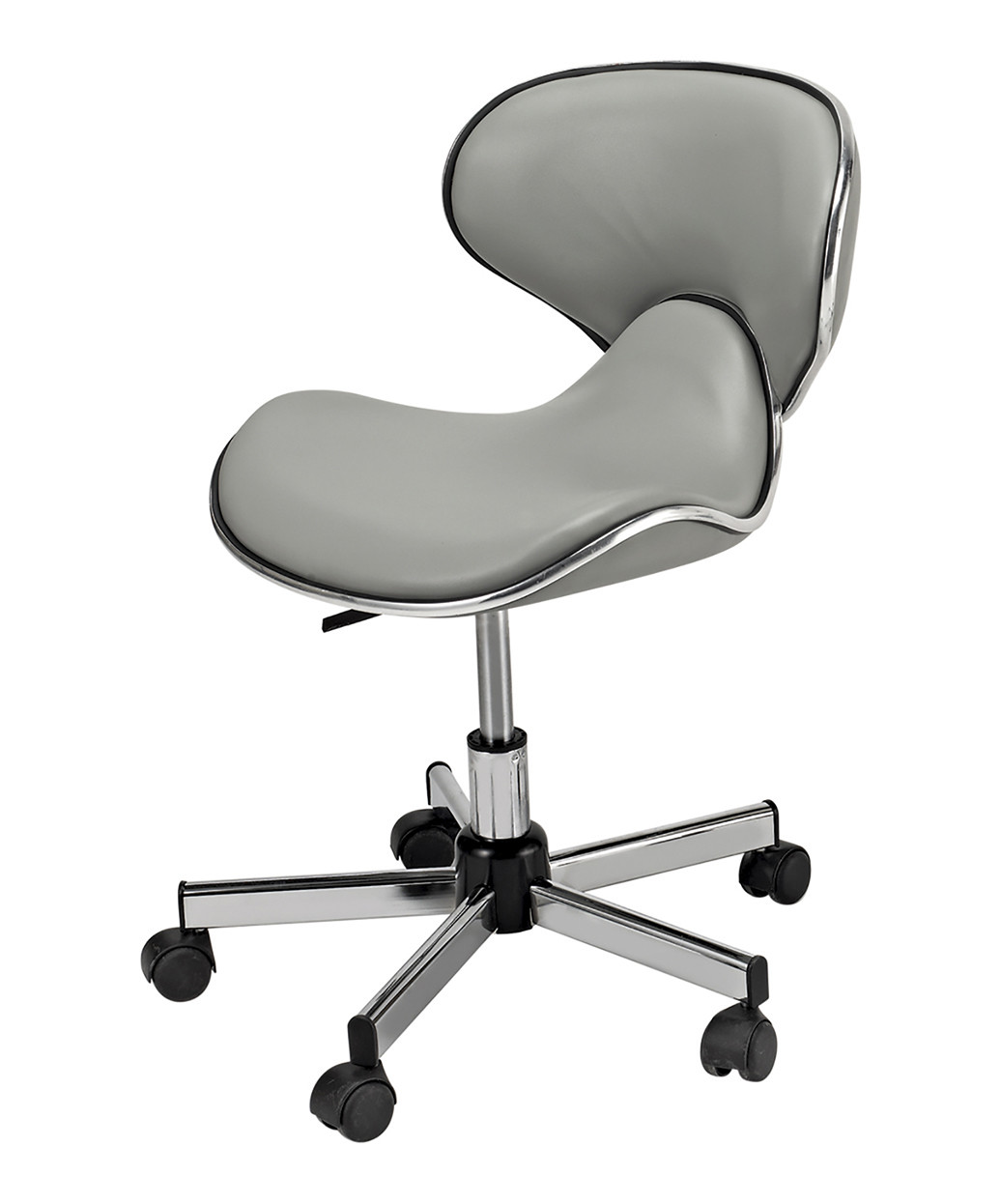 Pibbs Butterfly Pedicure Stool 545 on Durable Casters w/ Padded