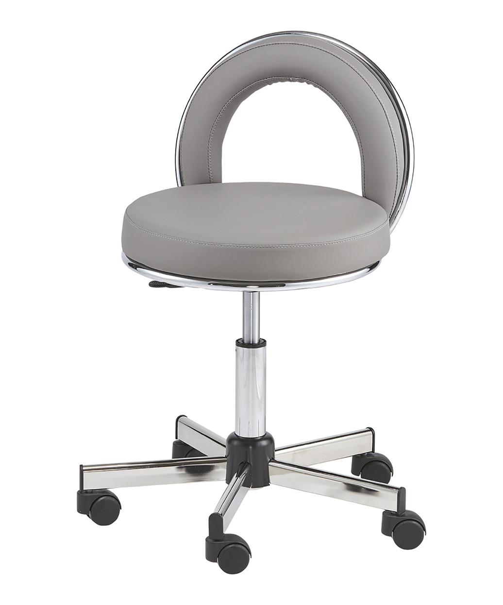 Hübsch スツール Pibbs JoJo Sr. Stool 649 Technician Stool On Casters w/ Large Seat