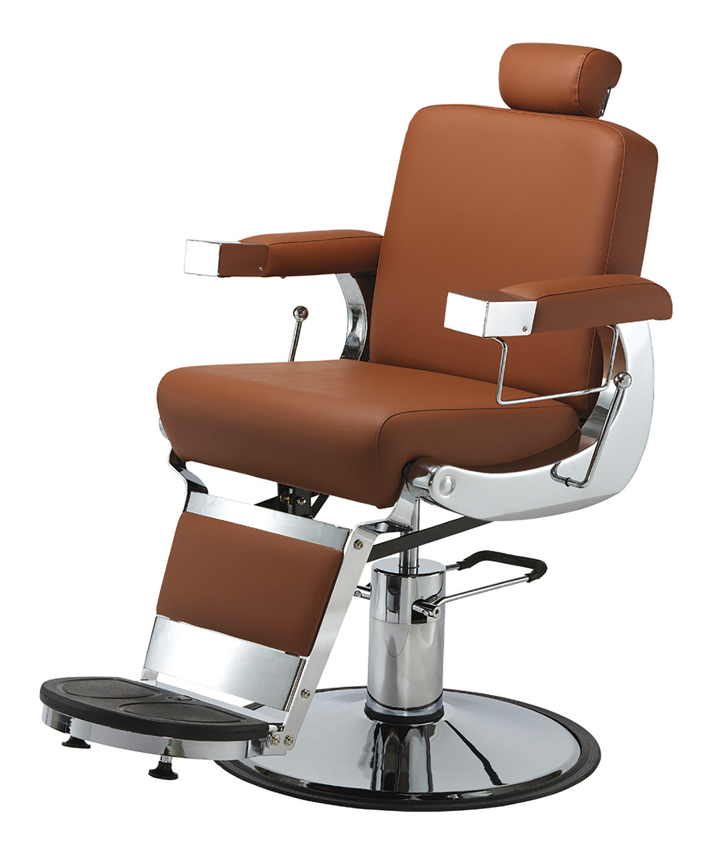 Pibbs Barbiere Professional Barber Chair 658 w/ Heavy Duty Base