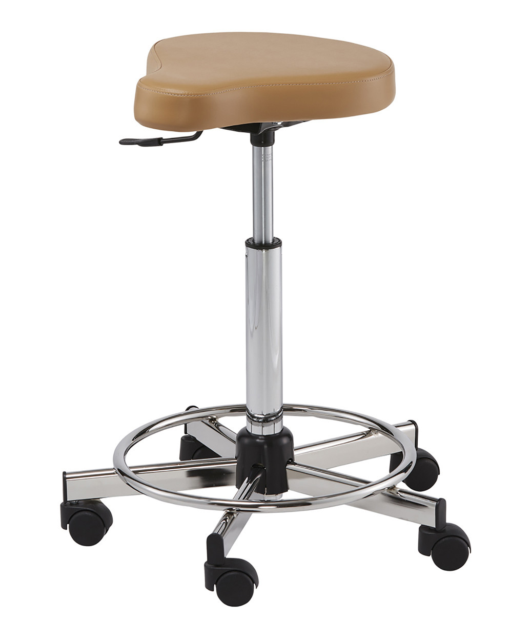 Pibbs Jill Bike Seat Salon Stool 761 On Casters w/ Plush Seat