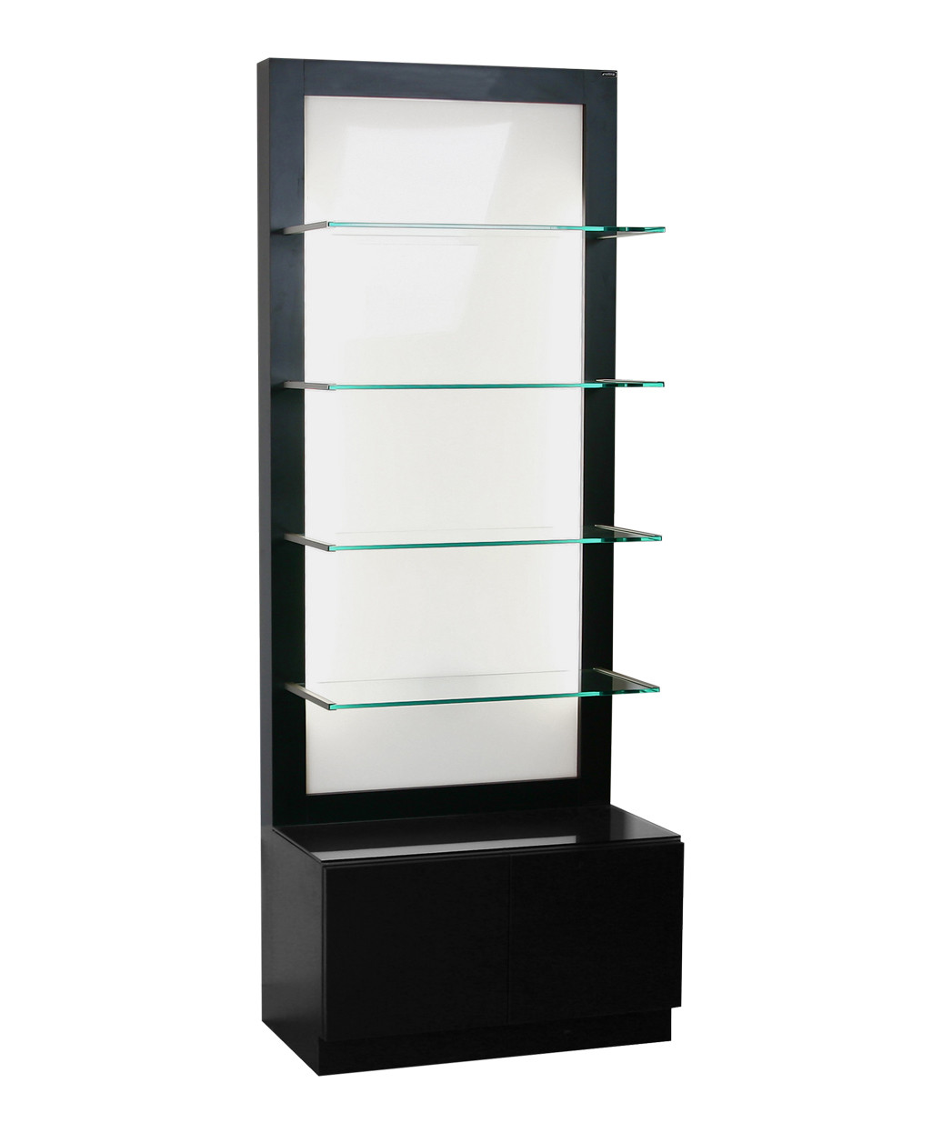 Collins Zada Retail with Back-Lighting 6650-32 with Glass Shelves