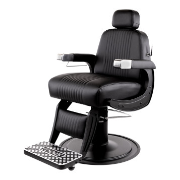 Collins B270B Blacked-Out Cobalt Omega Barber Chair