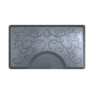 Smart Step 3' x 5' x 3/4" Rectangular Bella Anti-Fatigue Salon Mat