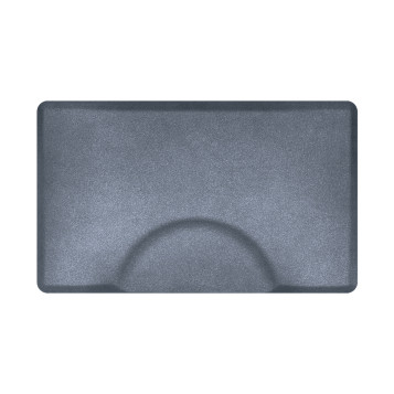 Smart Step 3' x 5' x 3/4" Rectangular Granite Salon Mat