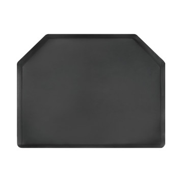 Smart Step 4' x 5' x 3/4" Hexagon Anti-Fatigue Salon Mat (No Depression)