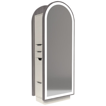 Collins 6665F-32 Floating Arch Zada Island Station for 2 Stylists