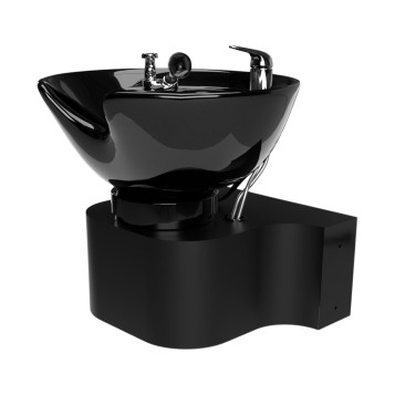 Collins T100 Wall Mounted Tilting Porcelain Shampoo Bowl