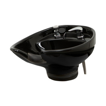 Tilting Porcelain Shampoo Bowl w/ Hardware - TS