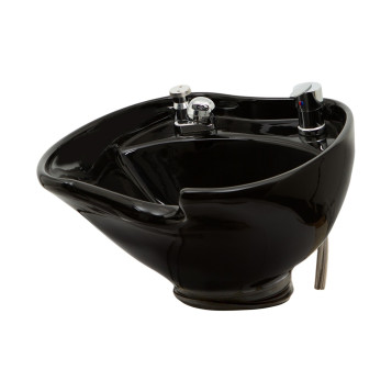 Tilting Porcelain Shampoo Bowl w/ Hardware - YLG