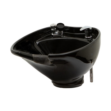 Tilting Porcelain Shampoo Bowl w/ Hardware - NIN
