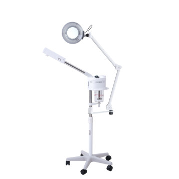Silver Fox F-003 2 in 1 Facial Steamer with Magnifying Lamp Combo