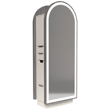 Collins 6665F-32 Floating Arch Zada Island Station for 2 Stylists image