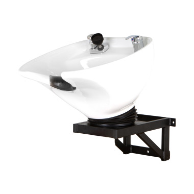 Wall Mounted Tilting Porcelain Shampoo Bowl image