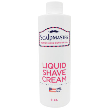 Burmax Scalpmaster Barber Liquid Shave Cream - 8 oz. image