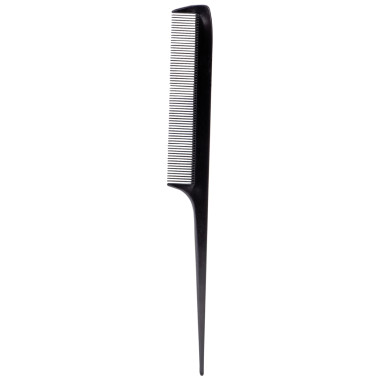 Burmax V-20 Aristocrat Rat Tail Comb with Fine Teeth 8-1/4