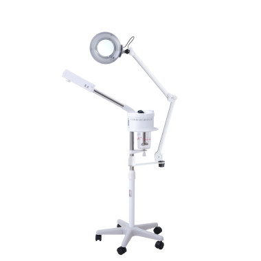 Silver Fox F-003 2 in 1 Facial Steamer with Magnifying Lamp Combo image