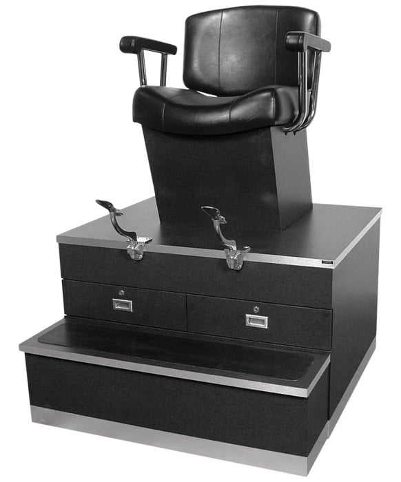Collins 9040 Continental Shoe Shine Stand