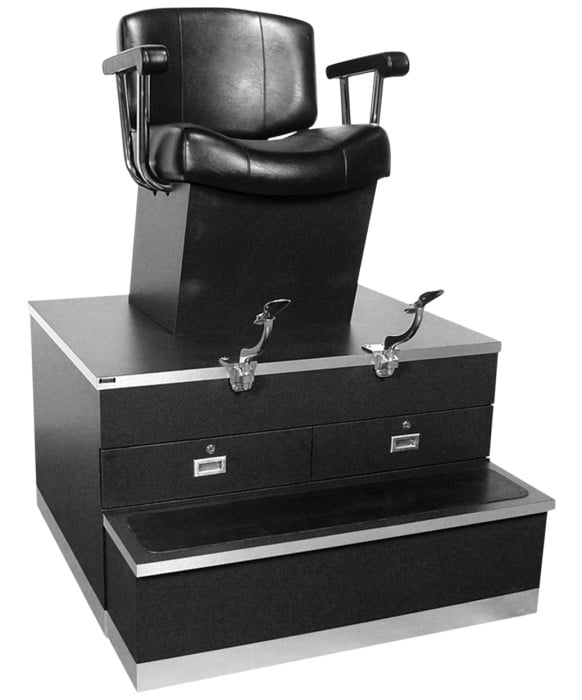 Collins 9040 Continental Shoe Shine Stand