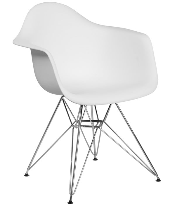 Ritz Reception Chair w/ Chrome Base