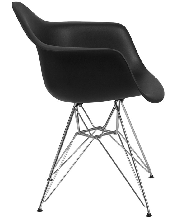 Ritz Reception Chair w/ Chrome Base
