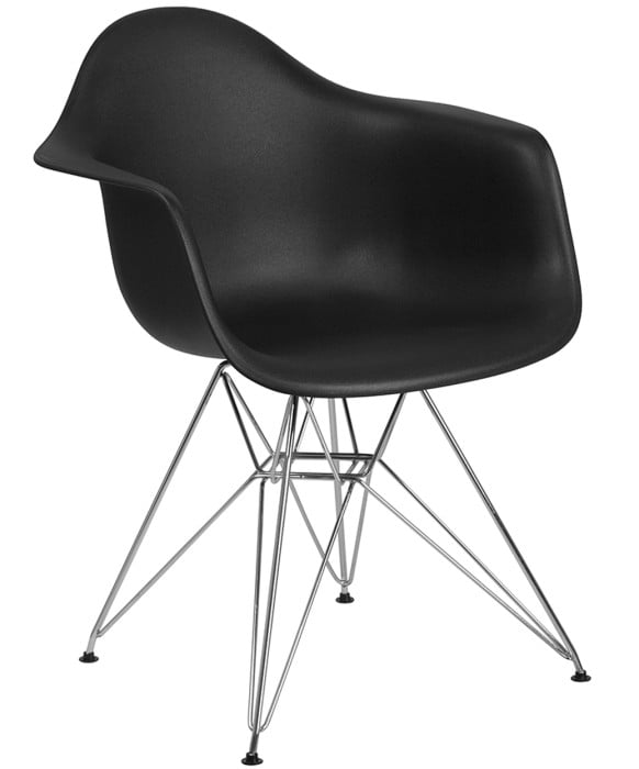 Ritz Reception Chair w/ Chrome Base