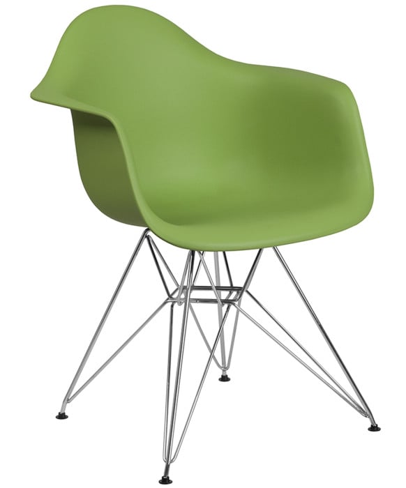 Ritz Reception Chair w/ Chrome Base