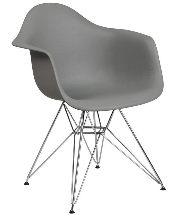 Ritz Reception Chair w/ Chrome Base