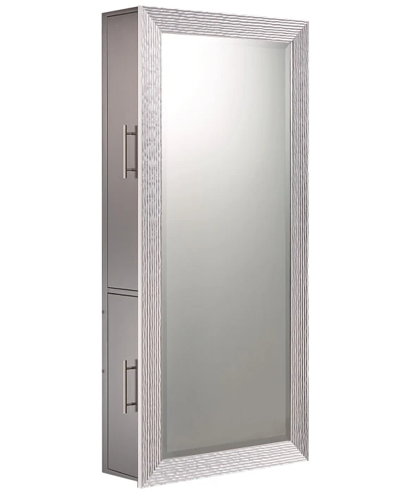 Pibbs Wave Salon Mirror & Storage Server