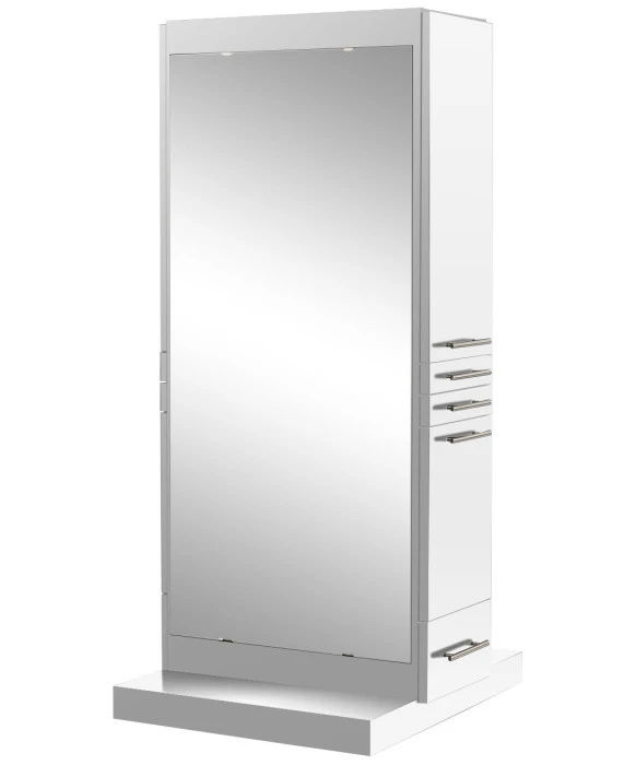 Omni Double Styling Station w/ Mobile Base