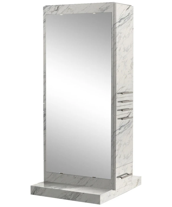 Omni Double Styling Station w/ Mobile Base