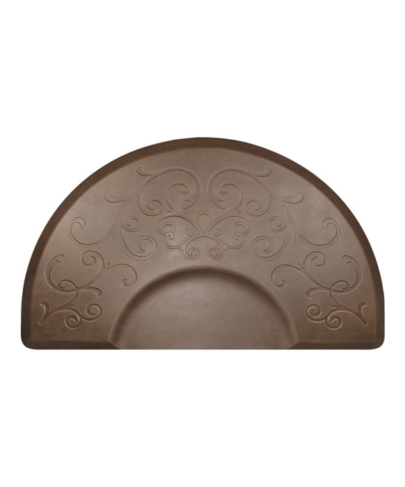 3' X 5' Circular Smart Step Bella Decorative Salon Mat 3/4