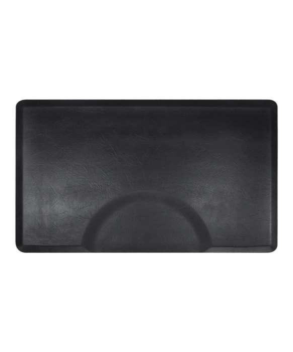 3' X 5' Rectangular Smart Step Vintage Leather Salon Mat 3/4