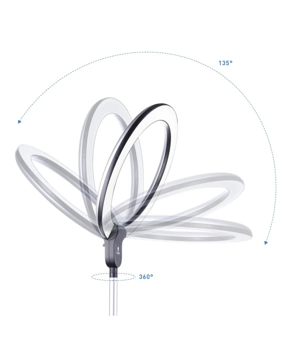 Daylight Aura LED Ring Lamp