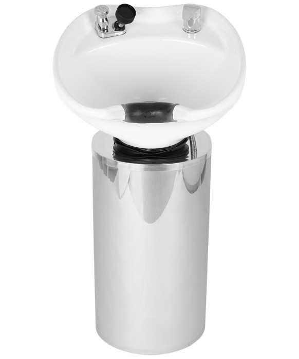 Paris Chrome Pedestal Shampoo Unit