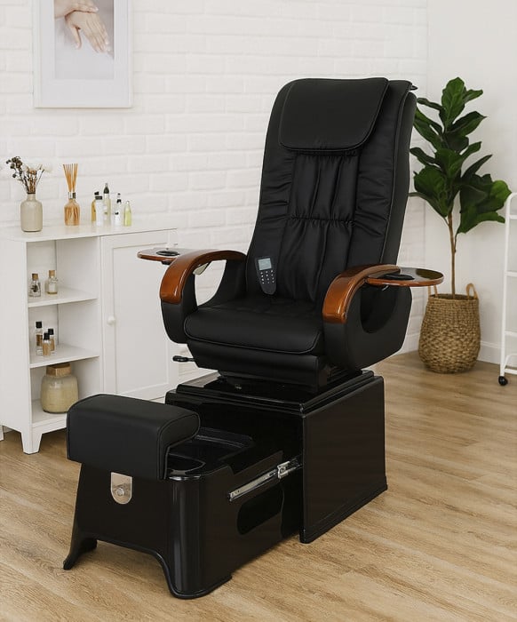 Pibbs PS42 Fiberglass Footsie Pedicure Spa w/ Roller Massage