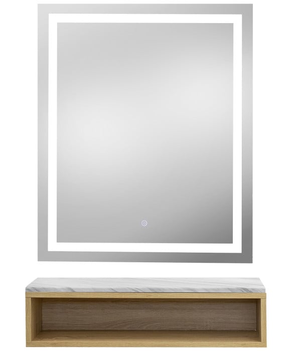 Pibbs 6003 Color Cubby Styling Station & Mirror