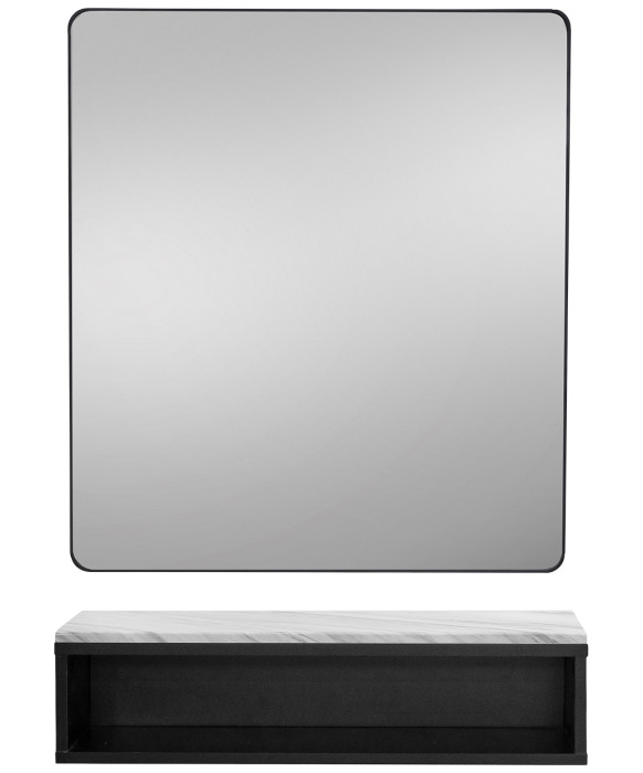 Pibbs 6003 Color Cubby Styling Station & Mirror