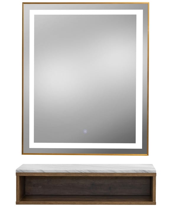 Pibbs 6003 Color Cubby Styling Station & Mirror