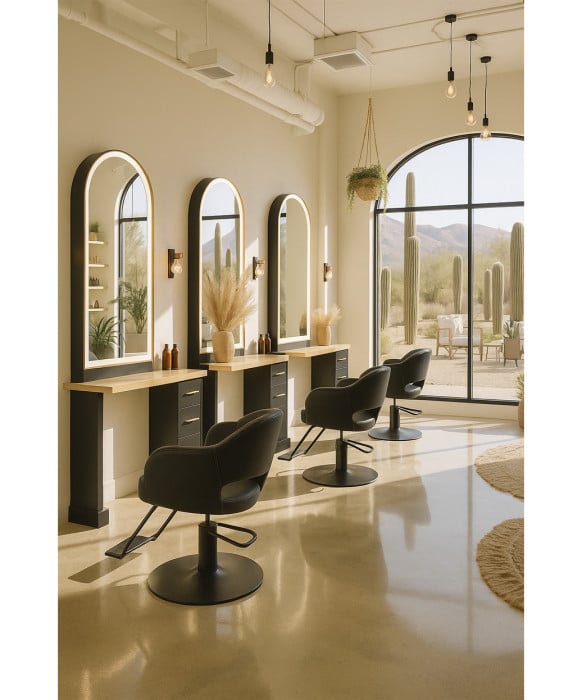 Cleo Salon Styling Chair